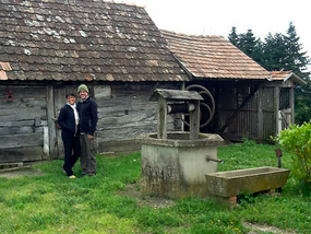 Mike & I at the Gorupic Family Farm