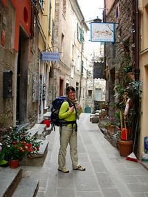 In Corniglia "Main Street"