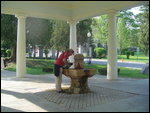 Filling Up With Spring Water - Saratoga.