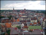 Torun - Cityscape From The Town Hall Tower.