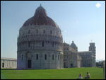 Cathedral in Pisa  with THAT Tower In Background.