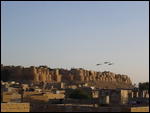 Jaisalmer Fort - The Airforce Is In Evidence.