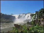 View Of The Iguazu Falls (Argentinean side).