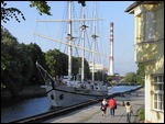 Tour Boat On The River.