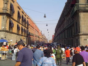 The Street Where We Stayed - Mexico City.
