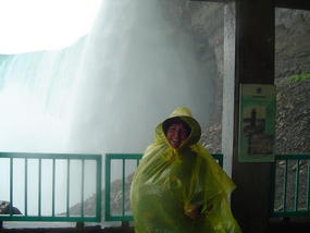 On The Walk Behind The Falls.