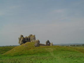 Irish Castle Ruins.