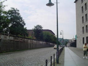 Section Of The Berlin Wall.