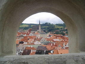 View From The Castle - Cesky Krumlov.