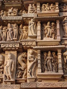 Khajuraho - Taking A thorn From Her Foot.