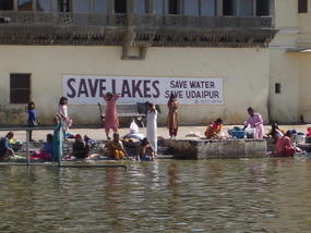 Udaipur - Ironic Message!