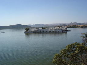 Udaipur  - The Gorgeous Lake Palace Hotel.