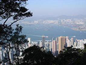 Hong Kong Harbour.