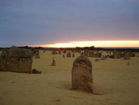 Sunset At The Pinnacles.