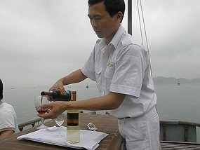 Ha Long Bay - Glass of Red -Yes!.