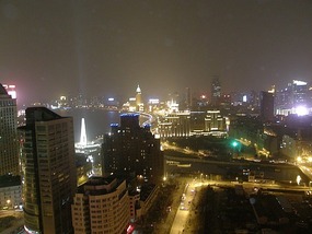 The Bund By Nght.