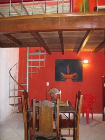 Inside Our Hostel Room.