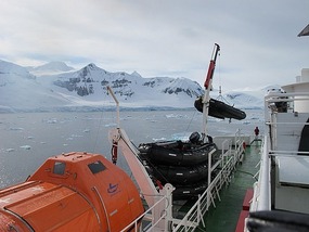 Unloading The Zodiacs Ready For Landings.