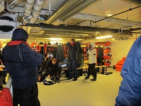 Gearing Up In The Mud Room. 