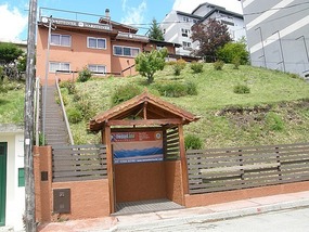 Hostel With Its Many Stairs.