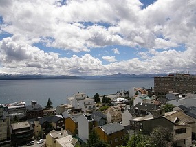 View From Hostel Balcony. 