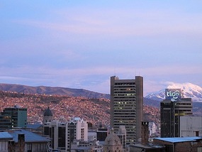 La Paz Skyline.