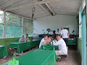 Campsite Meal Room.