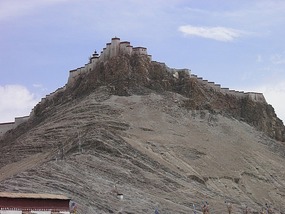 Fortress Above Perkor Chode Monastery - Gyangtse.