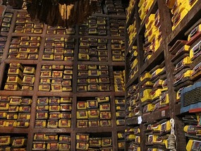 Books In The Perkhor Chode Monastery.