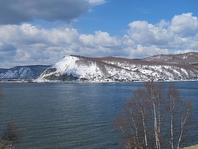Lake Baikal In Sunshine.