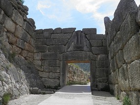 The Lion Gate - Mycenae.