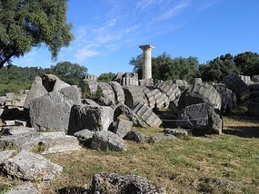 Temple Ruins - Olympia.