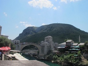 Mostar Bridge.