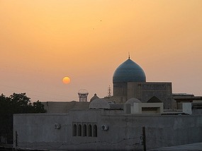 Sunset - Bukhara.