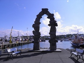 Hafnarfjorour Harbour.