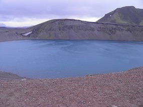 Crater Lake - Near Landmannalaugar.