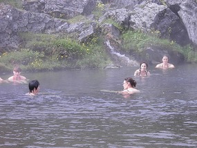 Hot Pool - Landmannalaugar.