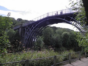 Ironbridge Gorge Bridge.