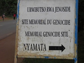 Genocide Sign - Nyamata.