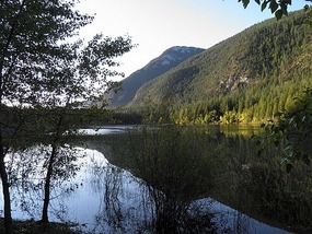View From Our First Camp Site.