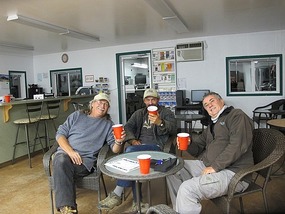 Welcoming Hoodoo Drinks.