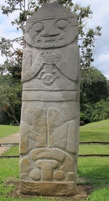 Bizarre Statue - San Agustin.