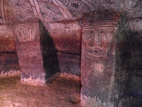 Tomb Faces - Segovia Site Tierradentro.