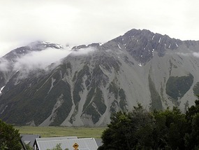 Mount Cook - View From Visitors Centre.