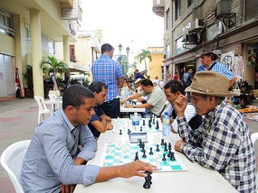 Outdoor Chess Tournament - Santo Domingo
