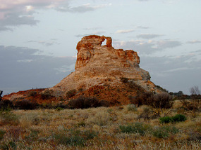 Near Chambers Pillar.
