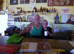 Middleton Hotel - cheeky and chatty owner.