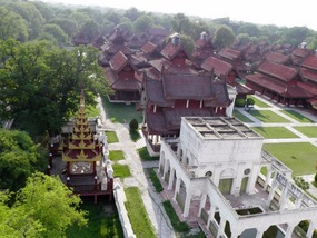 View of Mandalay Palace