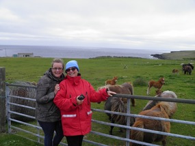 With our Friend (& personal tour guide) Leah