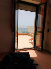 View from bed